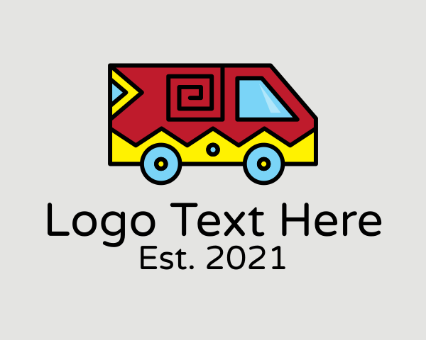 Delivery Van logo example 4