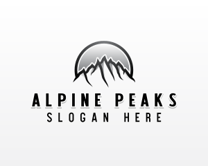 Mountain Peak Summit logo design