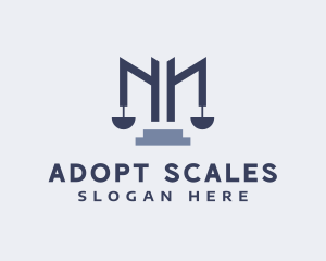 Blue Scale Law Firm  logo design