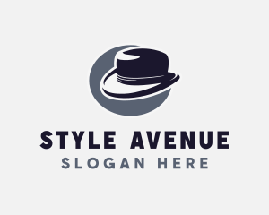 Fedora Hat Fashion logo design