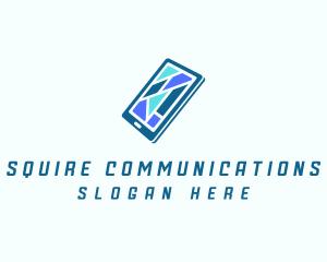 Modern Mobile Tablet logo design