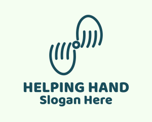 Hand Insurance Charity logo design