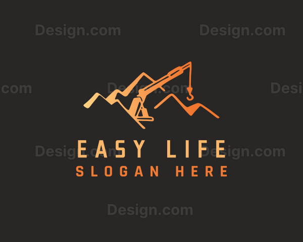 Mountain Crane Contractor Logo