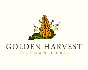 Golden Shrimp Plant Kentucky logo design