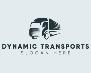 Automotive Truck Transport logo design