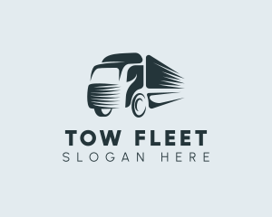 Automotive Truck Transport logo design