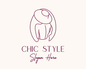 Pink Hat Lady Stylist logo