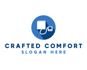 Blood Pressure Monitor logo design