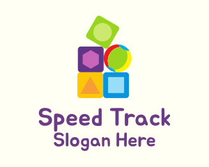 Preschool Toy Blocks Logo