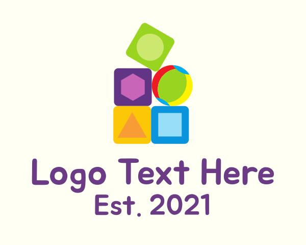 Preschool logo example 3
