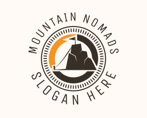 Mountain Camping Outdoor  logo design