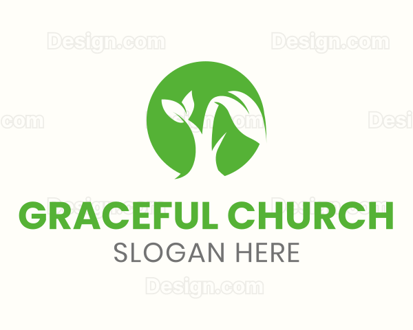 Green Eco Sprout Logo