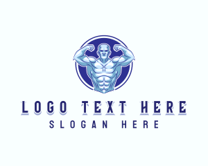 Strong Muscle Man logo