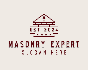 Masonry Trowel Handyman logo design