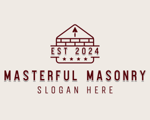 Masonry Trowel Handyman logo design