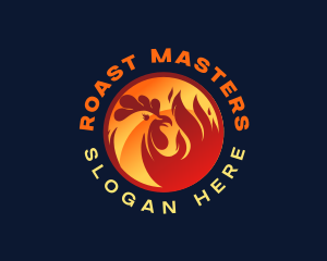 BBQ Hot Roast Chicken logo