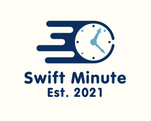 Blue Fast Clock logo