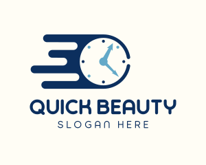 Blue Fast Clock logo