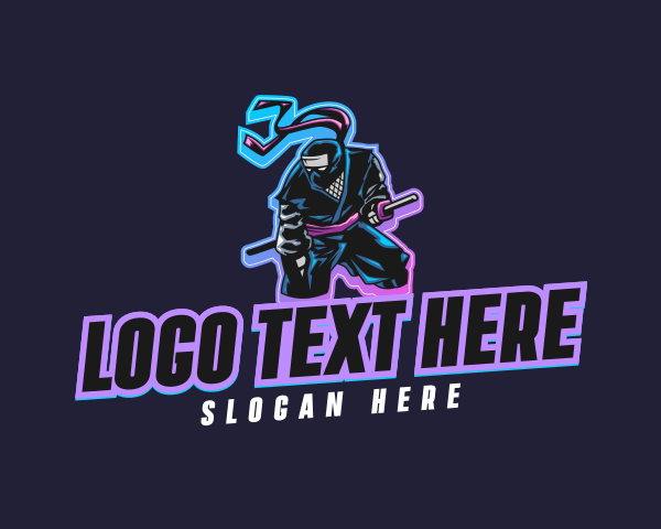 Stealth logo example 4