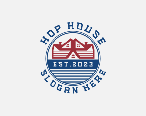 Real Estate House Property logo design