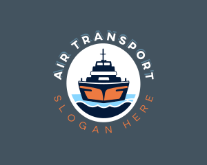 Cruise Ship Travel logo design