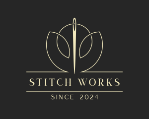 Stitching Thread Tailor logo design