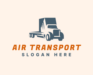 Cargo Truck Logistics logo design