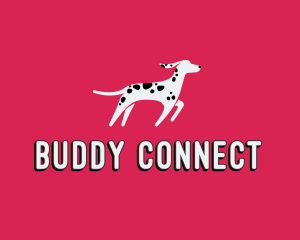 Dalmatian Pet Dog logo