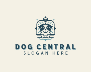 Puppy Dog Pet Grooming logo design