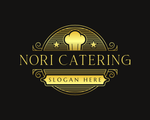 Restaurant Chef Toque logo design