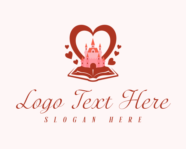 Fairytale Castle Heart logo