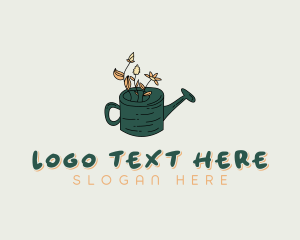 Flower Watering Can  logo