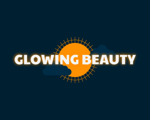 Sun Clouds Glow Business logo design