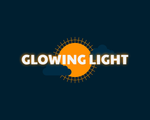 Sun Clouds Glow Business logo design