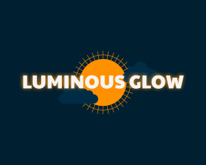 Sun Clouds Glow Business logo design