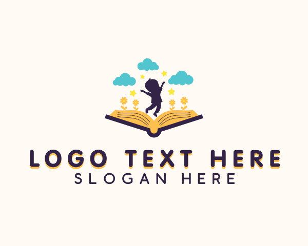 Book logo example 2