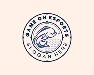 Ocean Trout Fishing logo