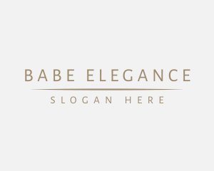 Elegant Luxury Business logo design