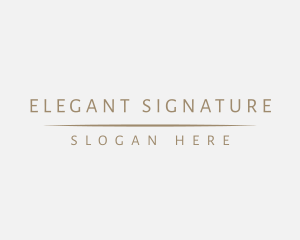 Elegant Luxury Business logo design