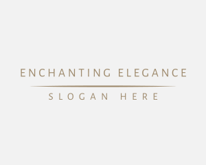 Elegant Luxury Business logo design