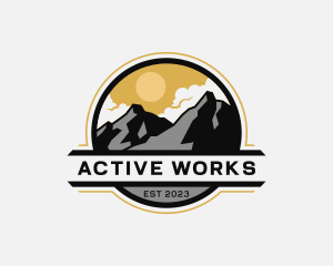 Mountain Peak Summit logo design