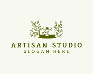 Camera Photographer Studio logo design