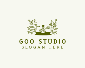 Camera Photographer Studio logo design