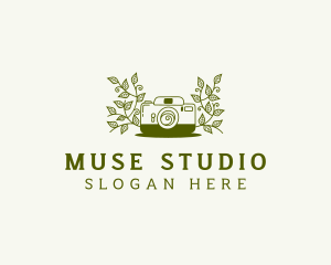 Camera Photographer Studio logo design