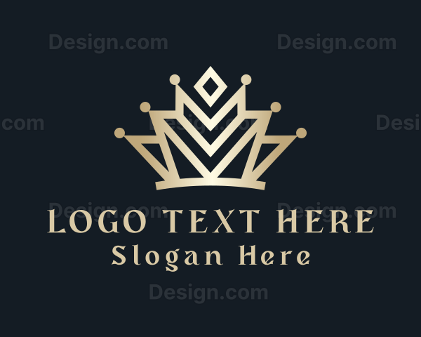 Expensive Luxury Crown Logo