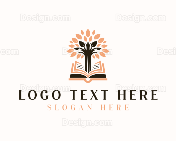 Book Academic Tree Logo