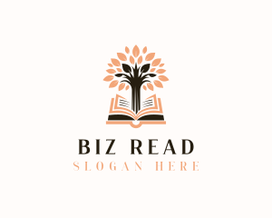 Book Academic Tree logo design