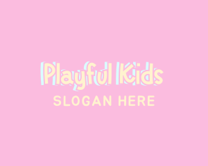 Cute Playful Wordmark logo design