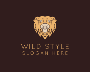 Wild Grizzly Bear logo design