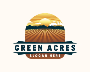 Farm Agriculture Field logo design